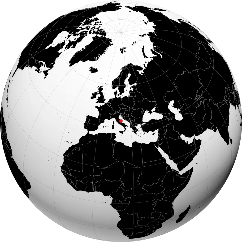 San Benedetto del Tronto no globo