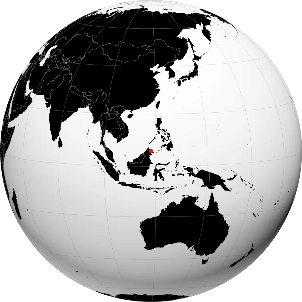 Sandakan no globo