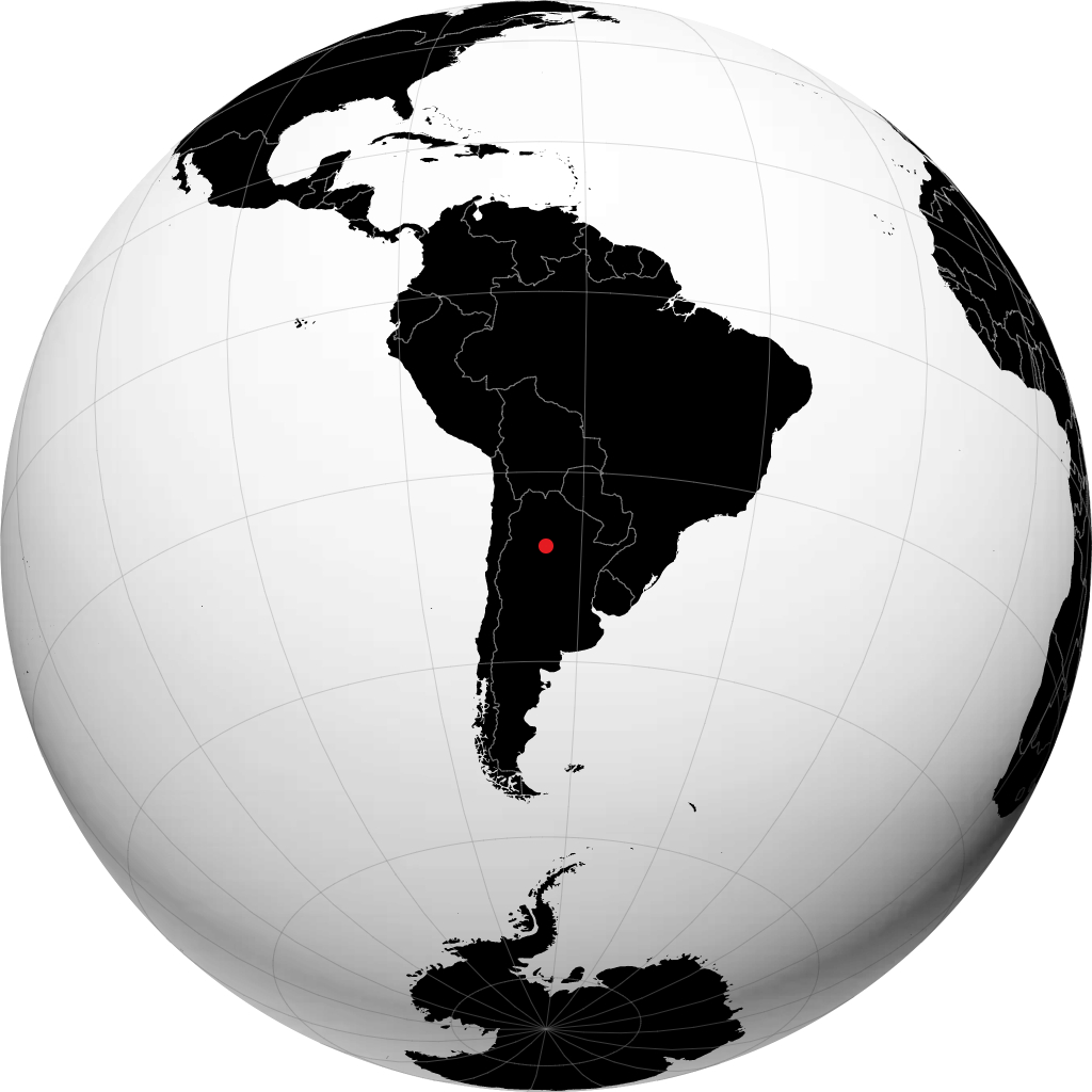 Santiago del Estero no globo