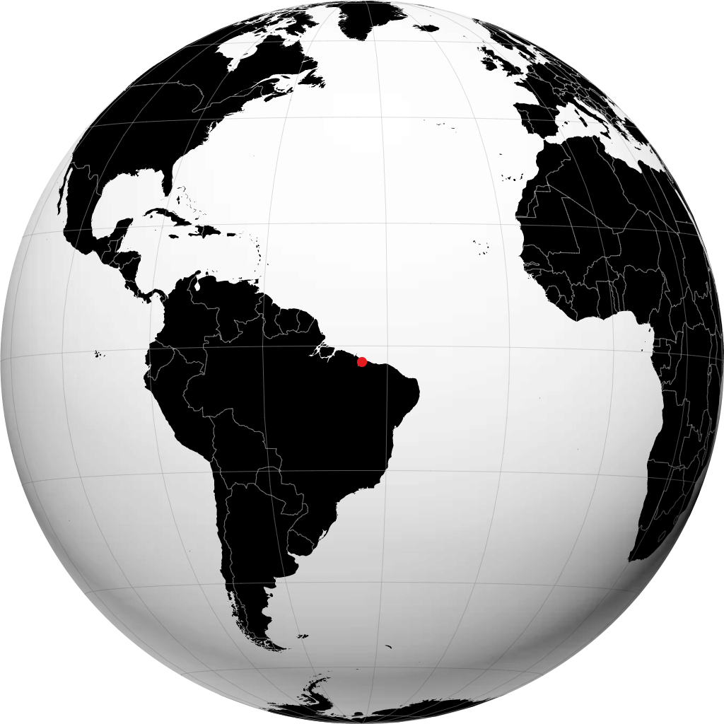 São José de Ribamar no globo