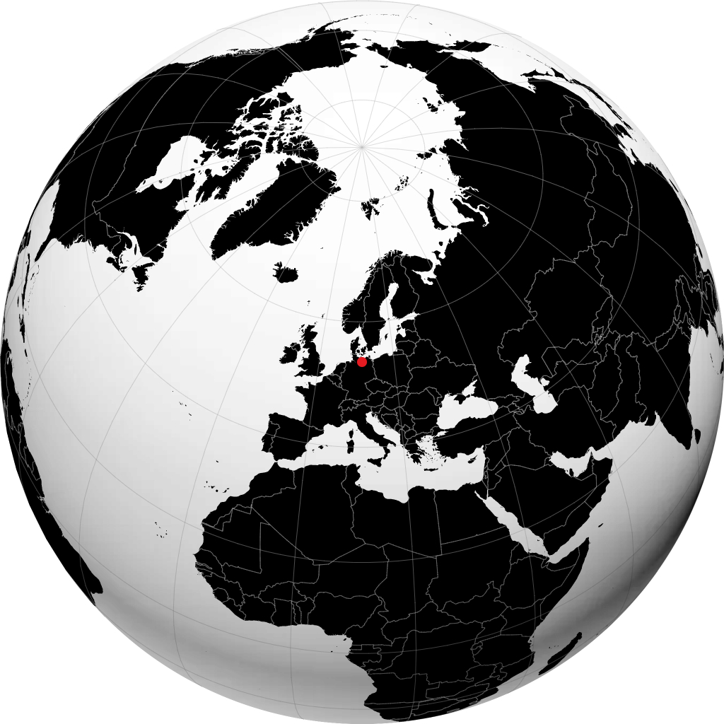 Schwerin no globo