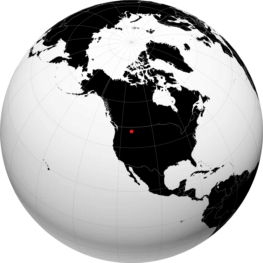 Seeley Lake no globo