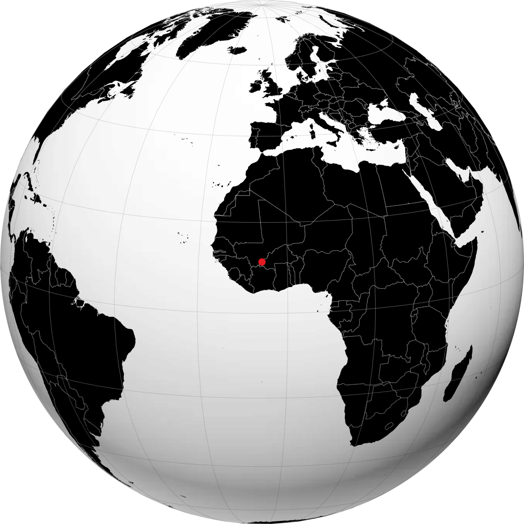 Sikasso no globo