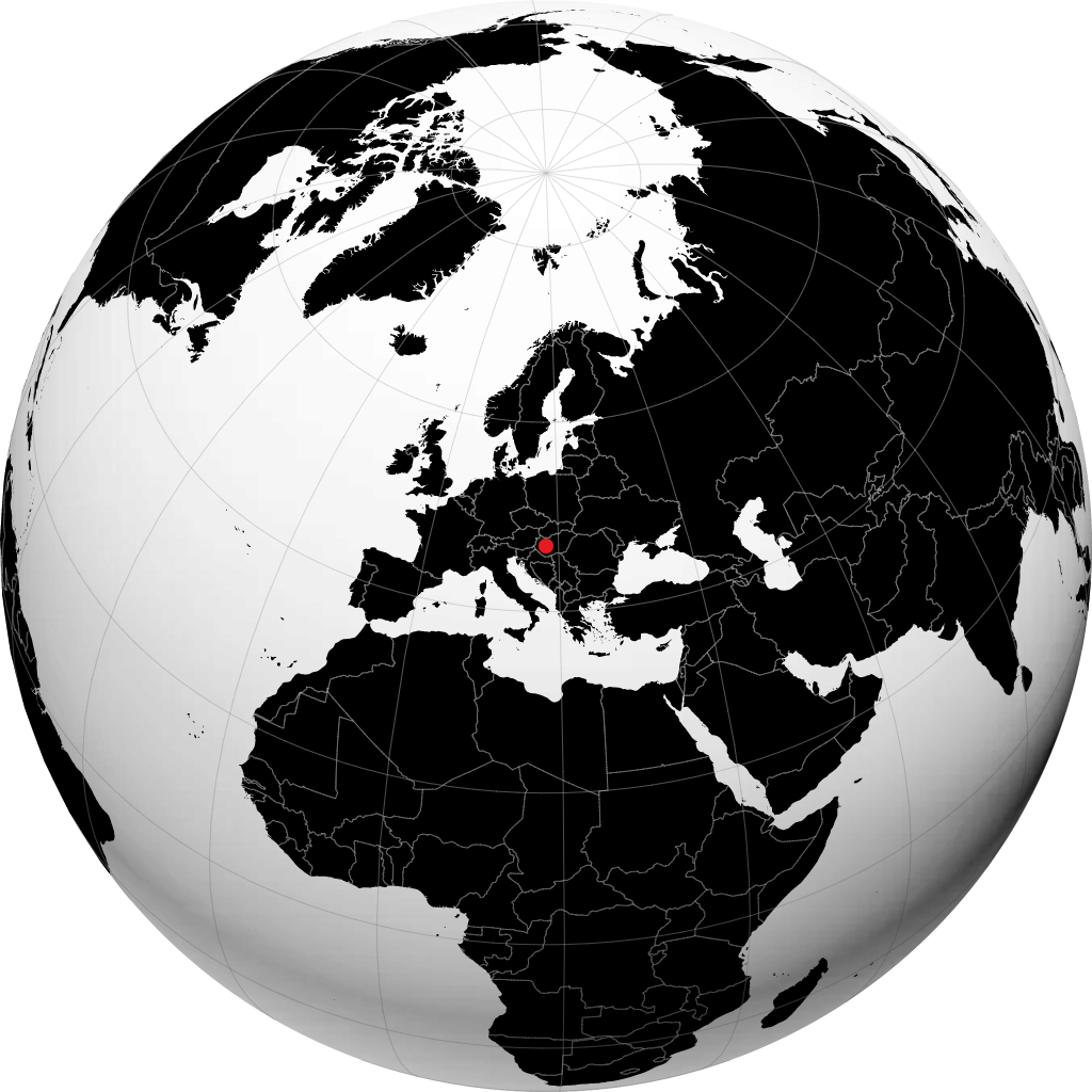 Siófok no globo