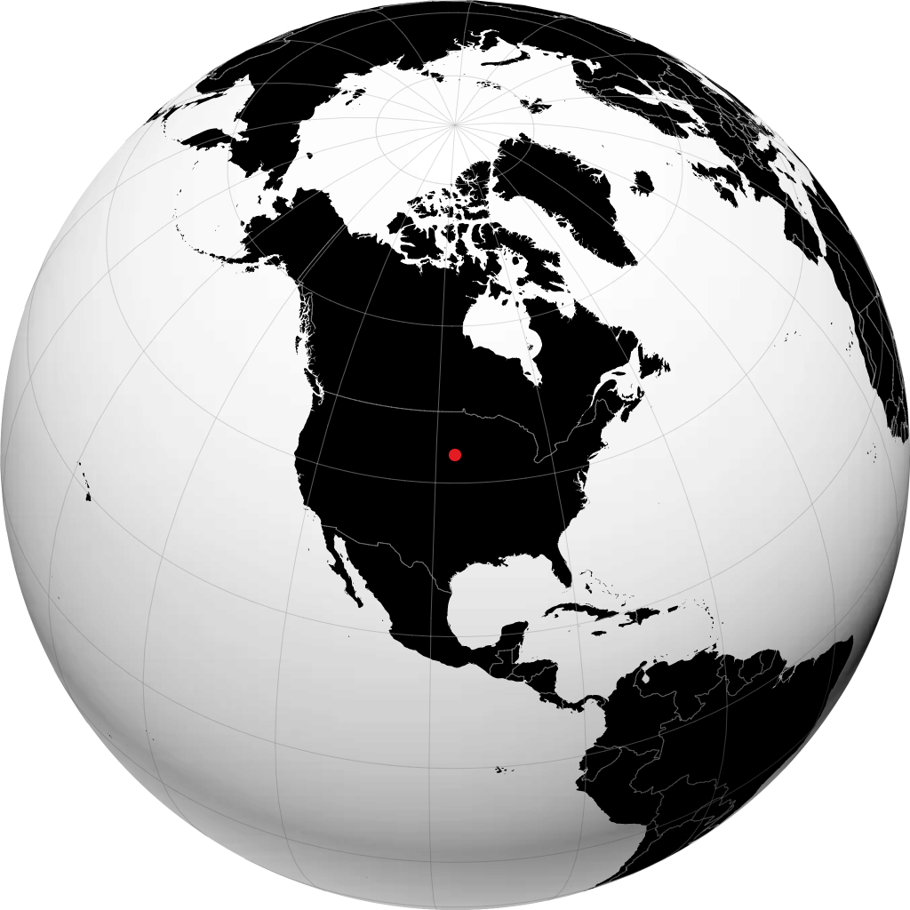 Sioux Falls no globo