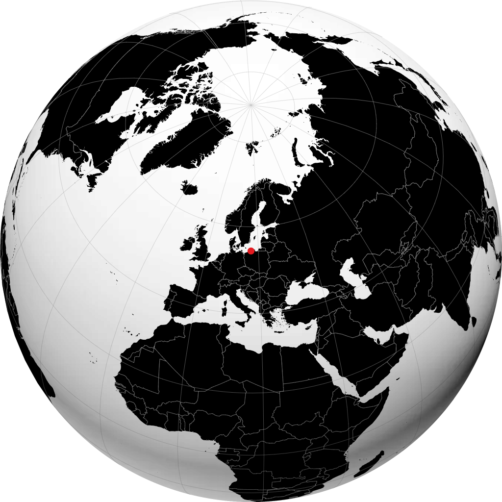 Słupsk no globo