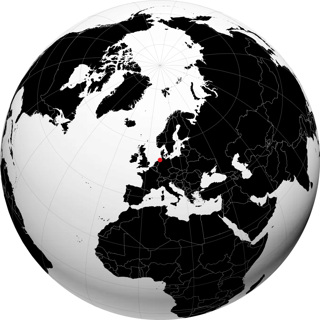 Spiekeroog no globo