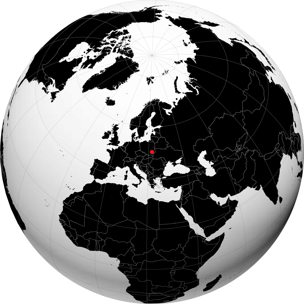 Stalowa Wola no globo