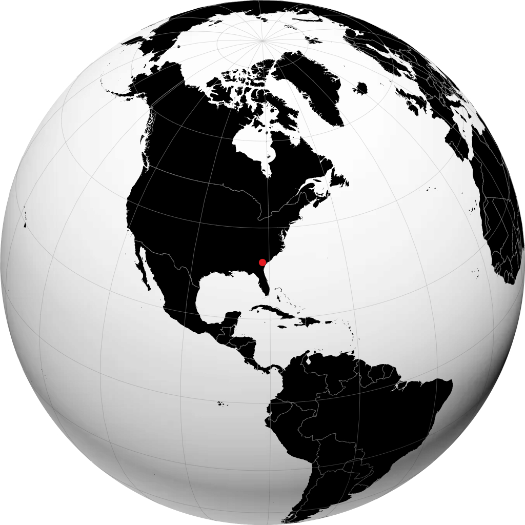 Statesboro no globo