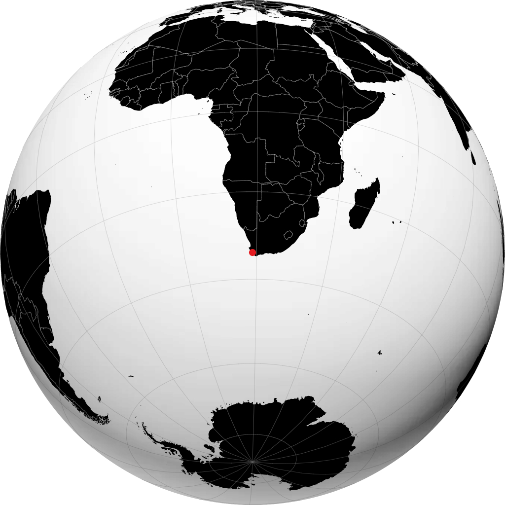 Stellenbosch no globo