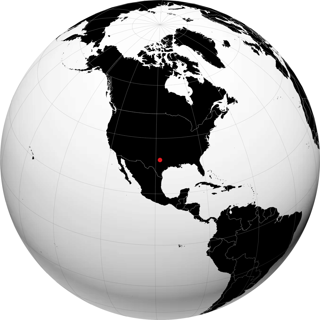 Stephenville no globo