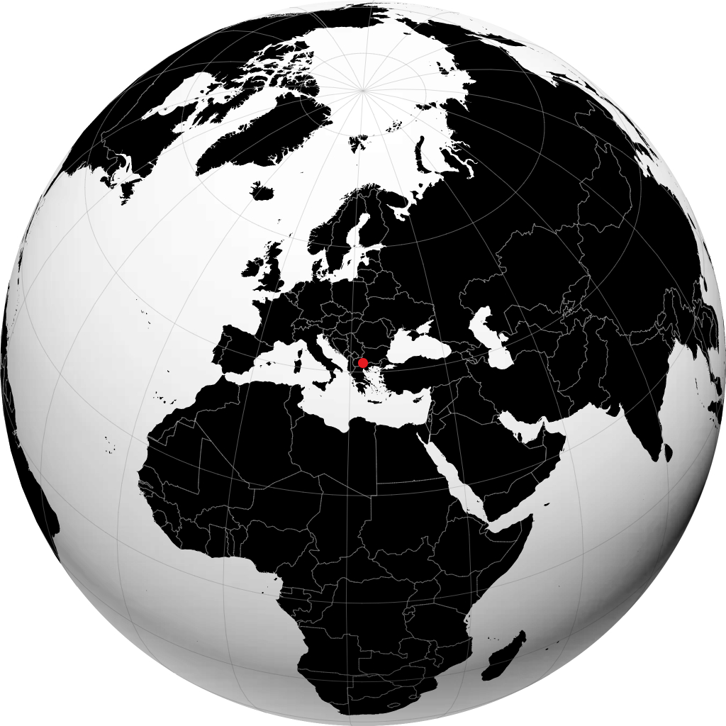 Strumica no globo