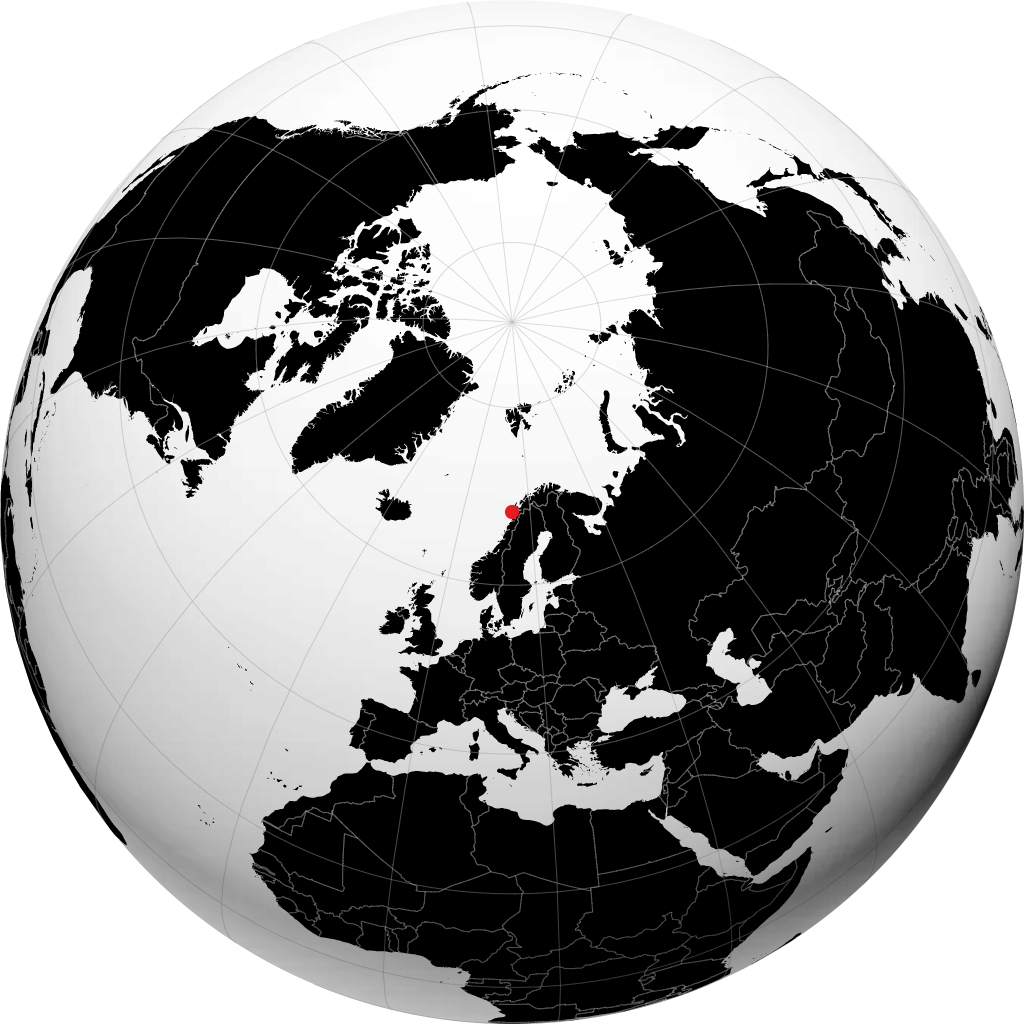Svolvær no globo