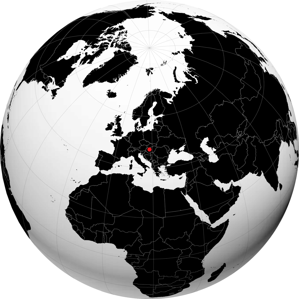 Székesfehérvár no globo