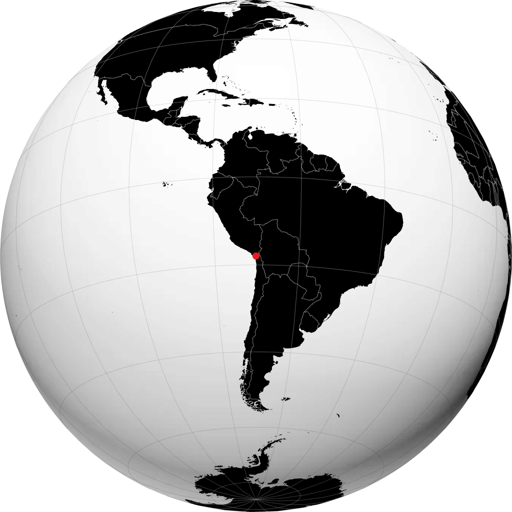 Tacna no globo