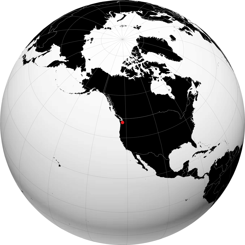 Tacoma no globo