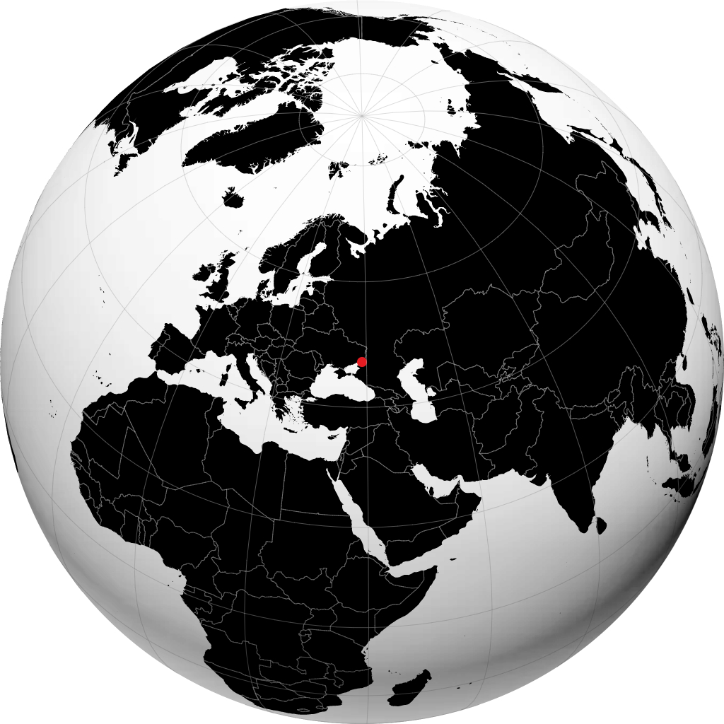 Taganrog no globo