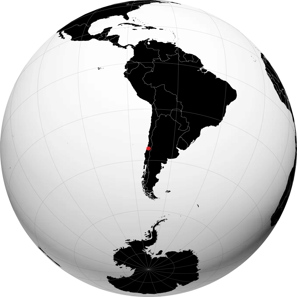 Talca no globo