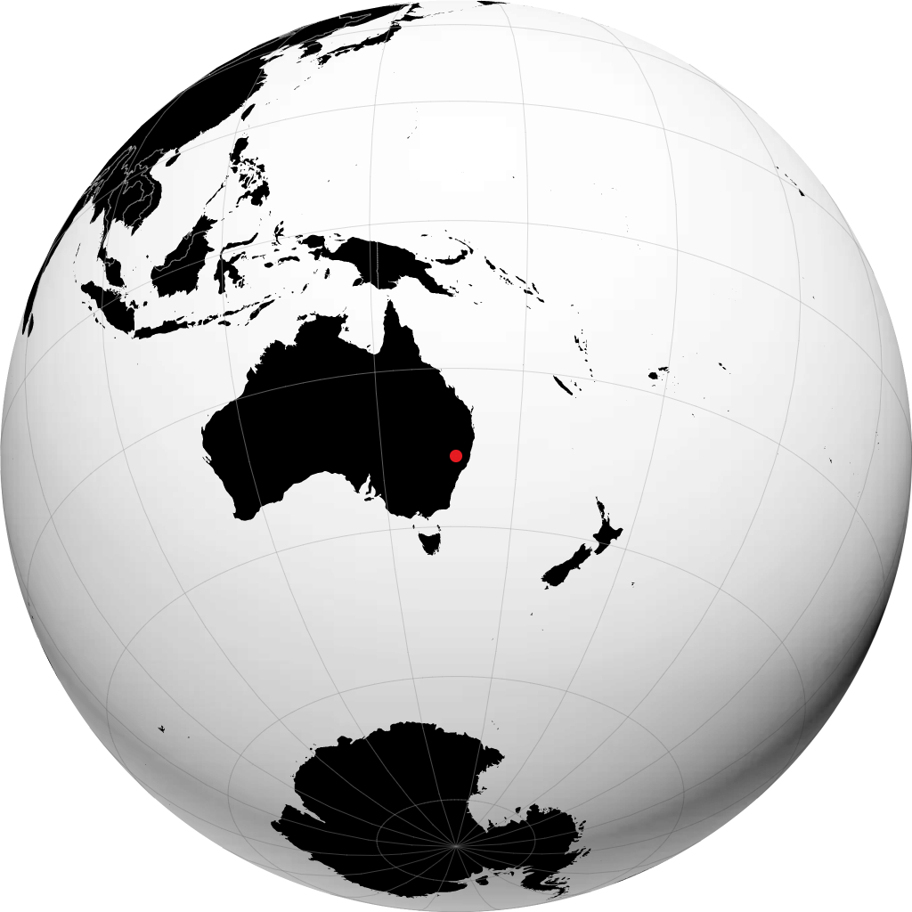 Tamworth no globo