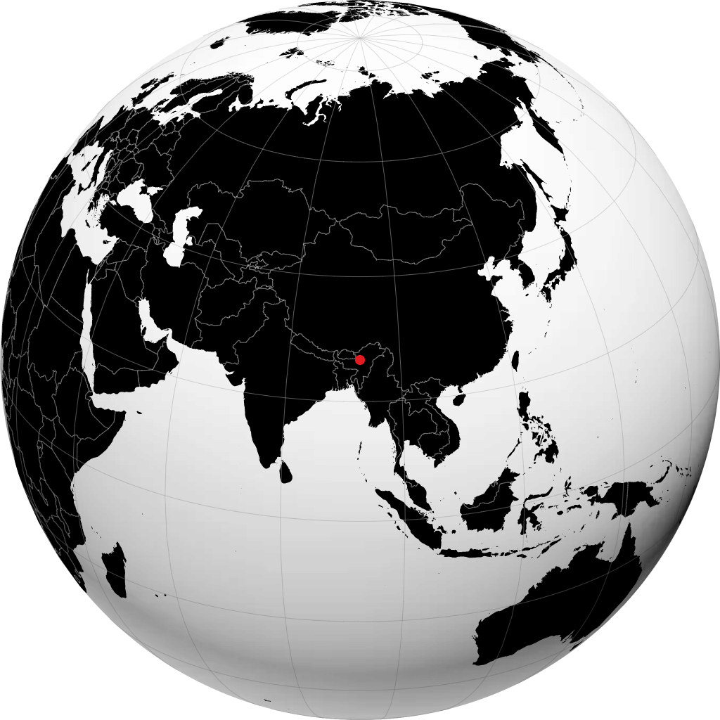Tezpur no globo