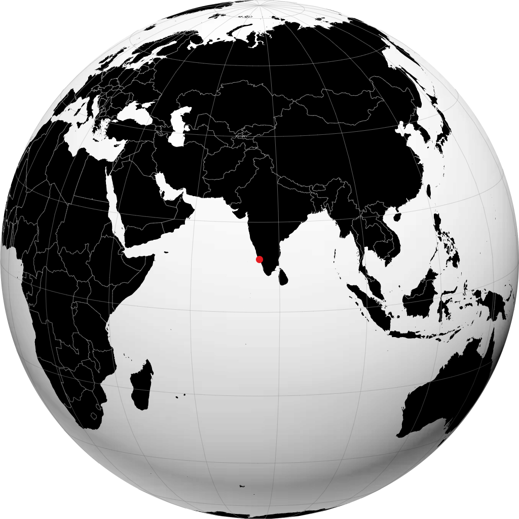 Thalassery no globo
