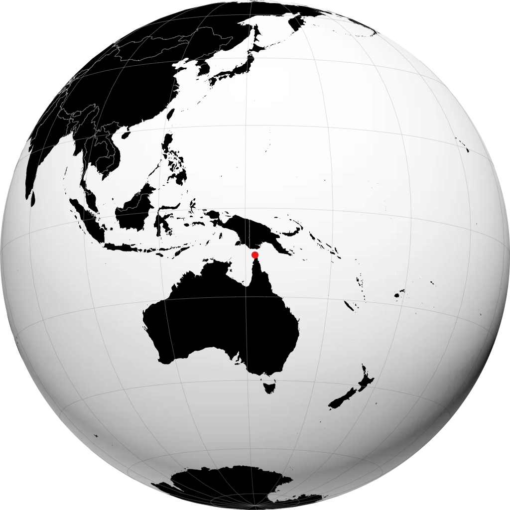 Thursday Island no globo