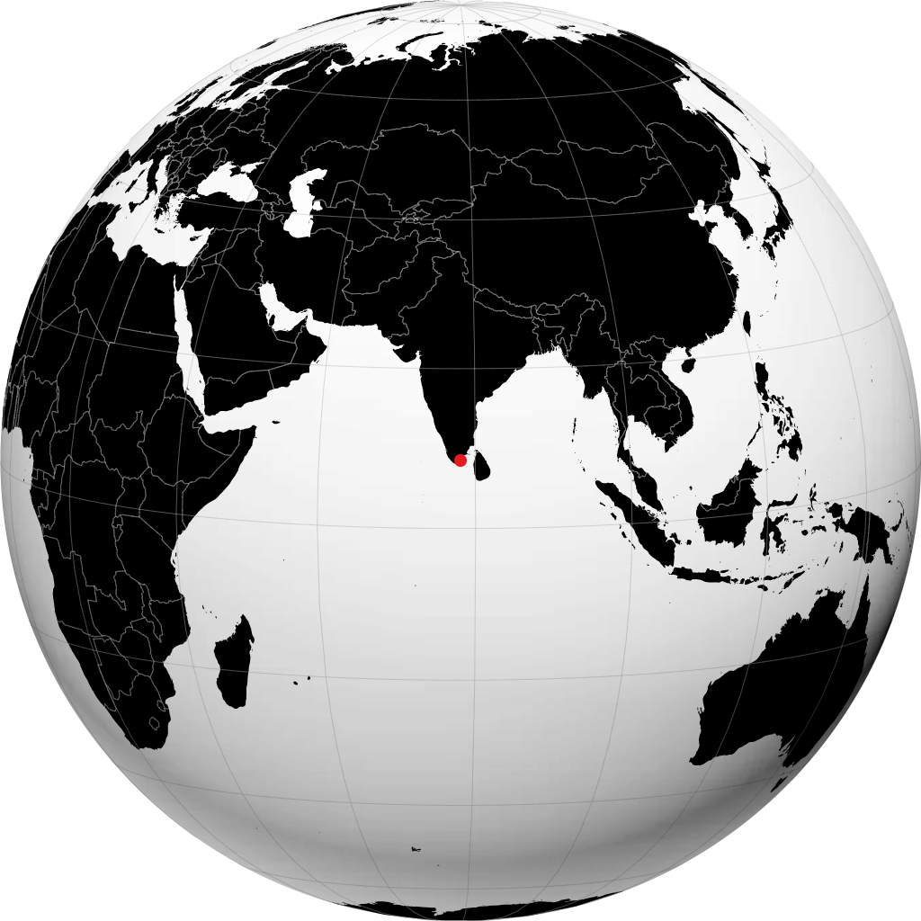 Tiruchchendur no globo