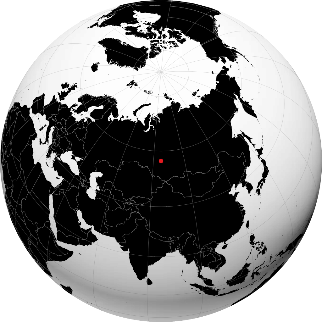 Tomsk no globo