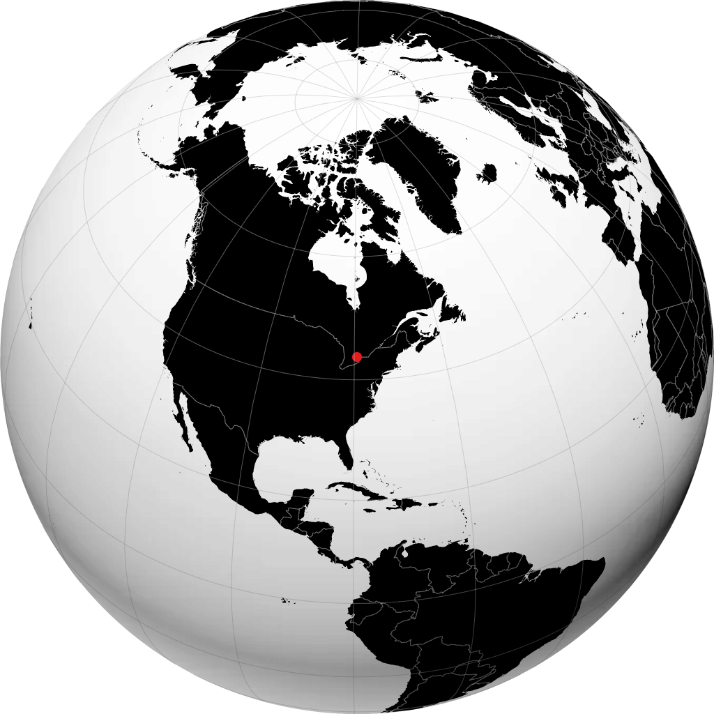 Toronto no globo