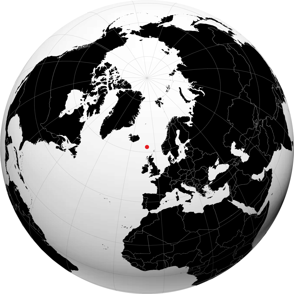 Tórshavn no globo