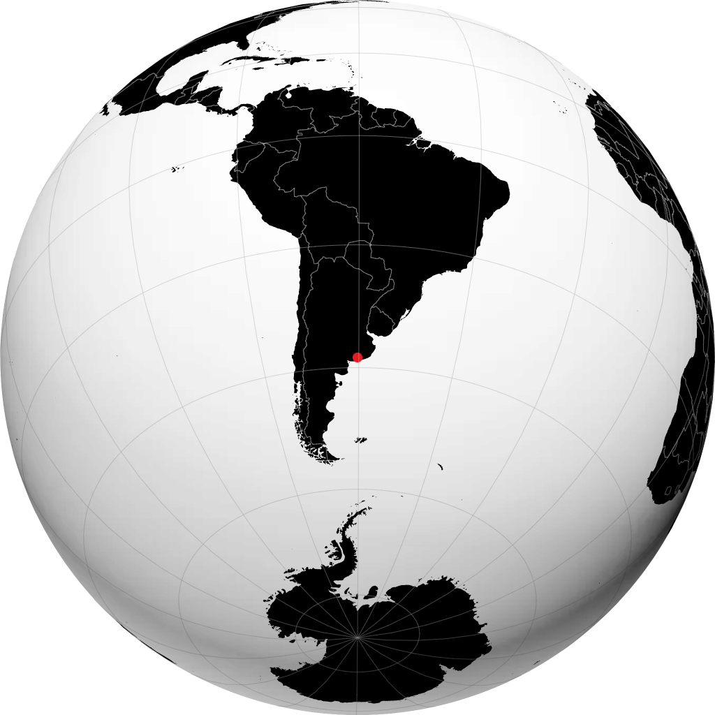 Tres Arroyos no globo