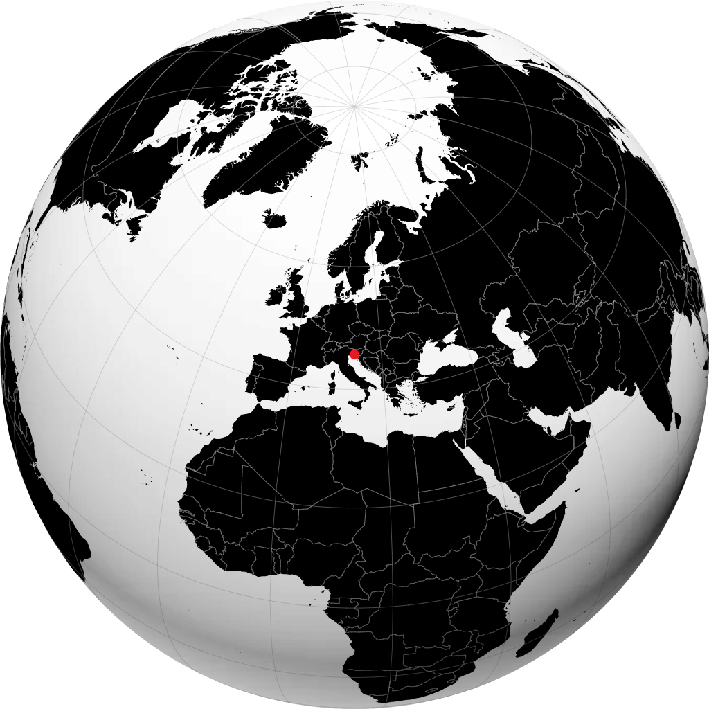 Trieste no globo