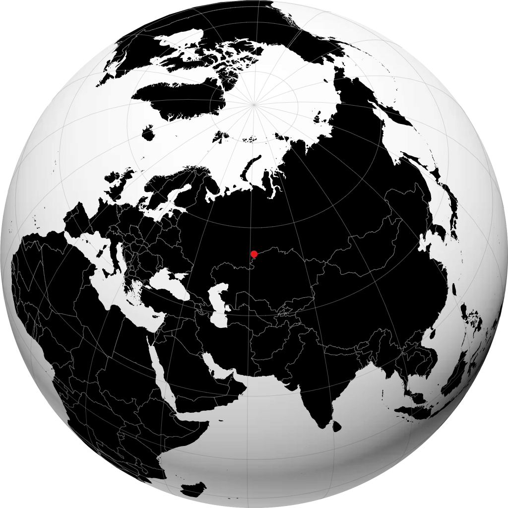 Troitsk no globo