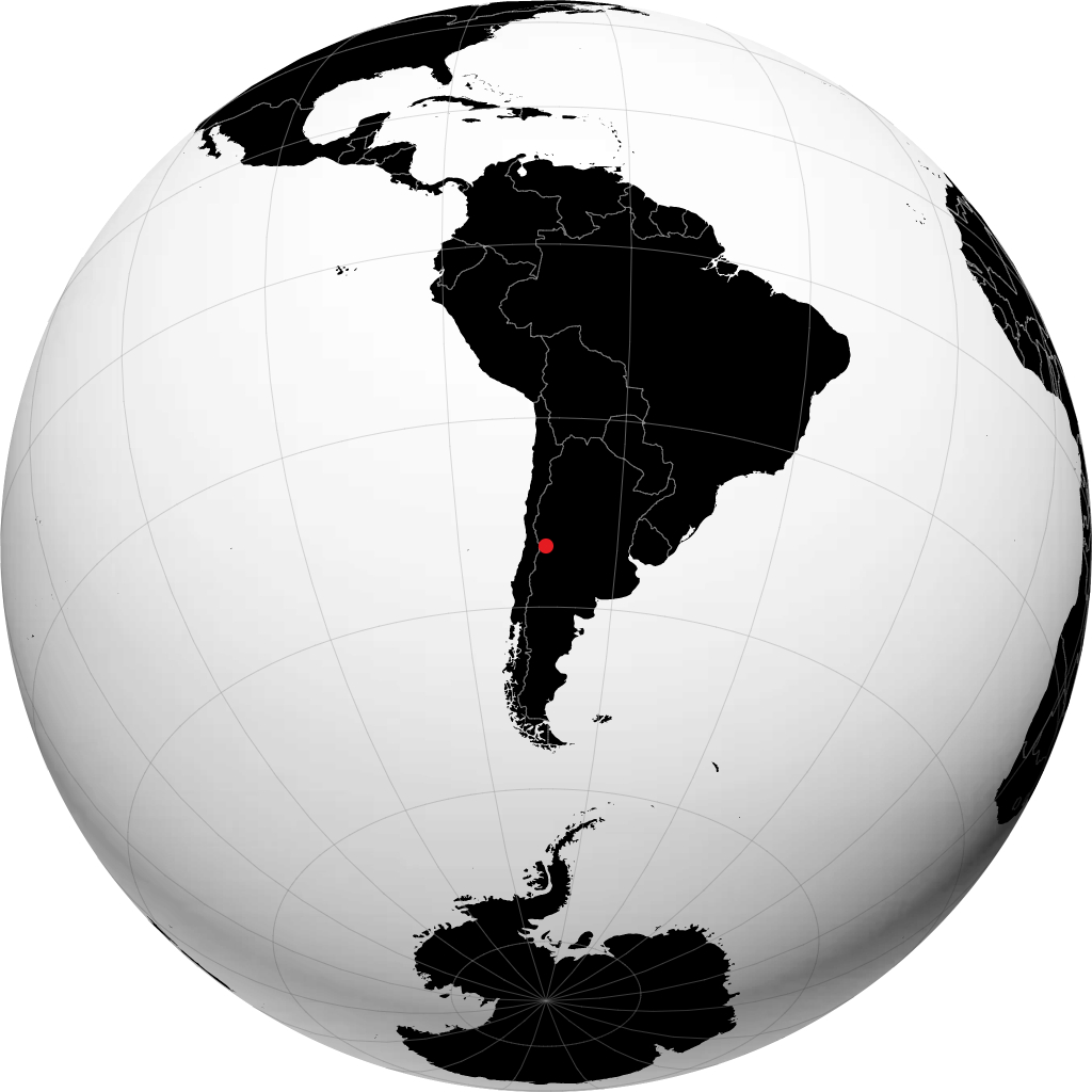 Tunuyán no globo
