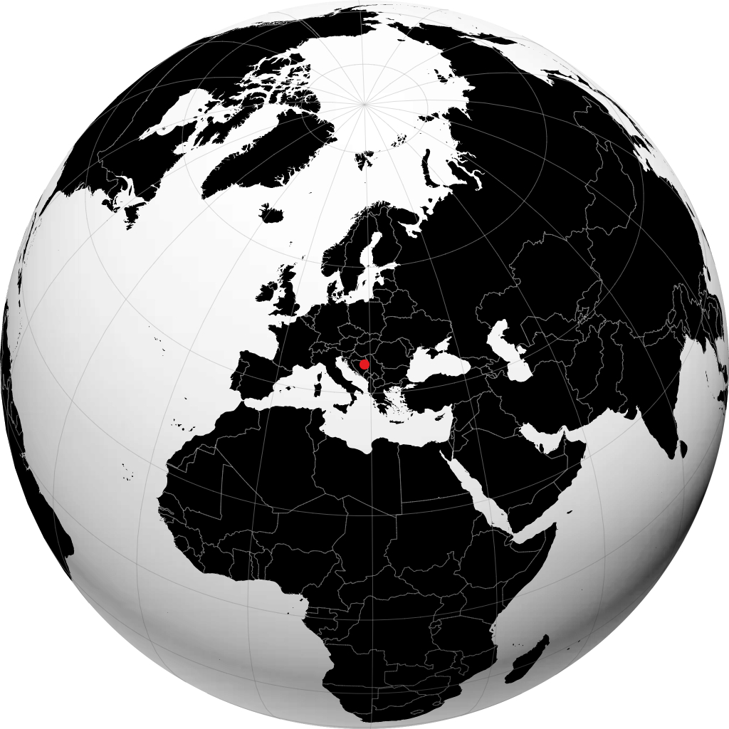 Tuzla no globo