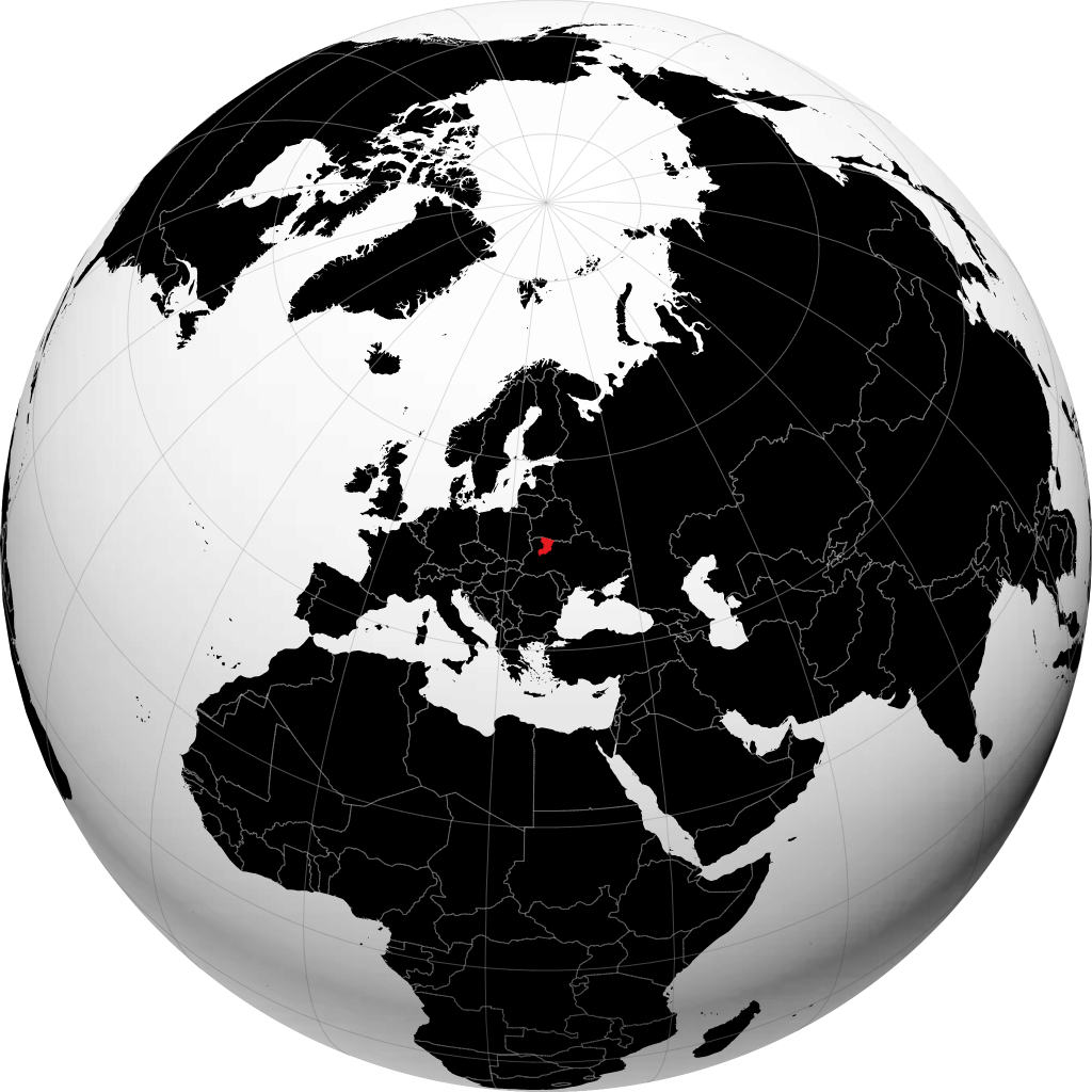 Oblast de Rivne no globo