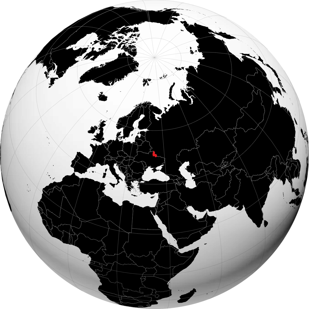 Oblast de Sumy no globo