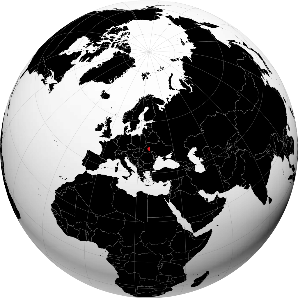 Oblast de Ternópil no globo