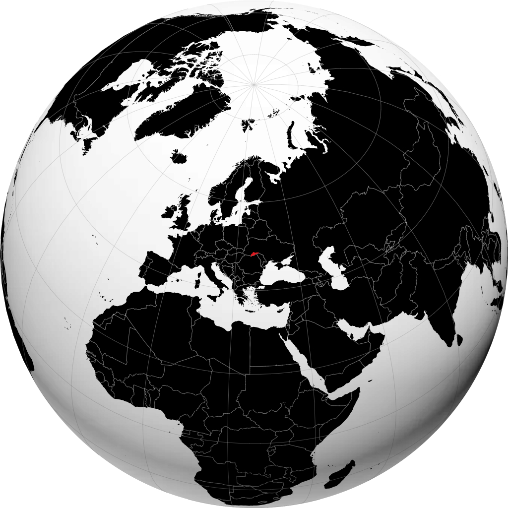 Oblast de Chernivtsi no globo