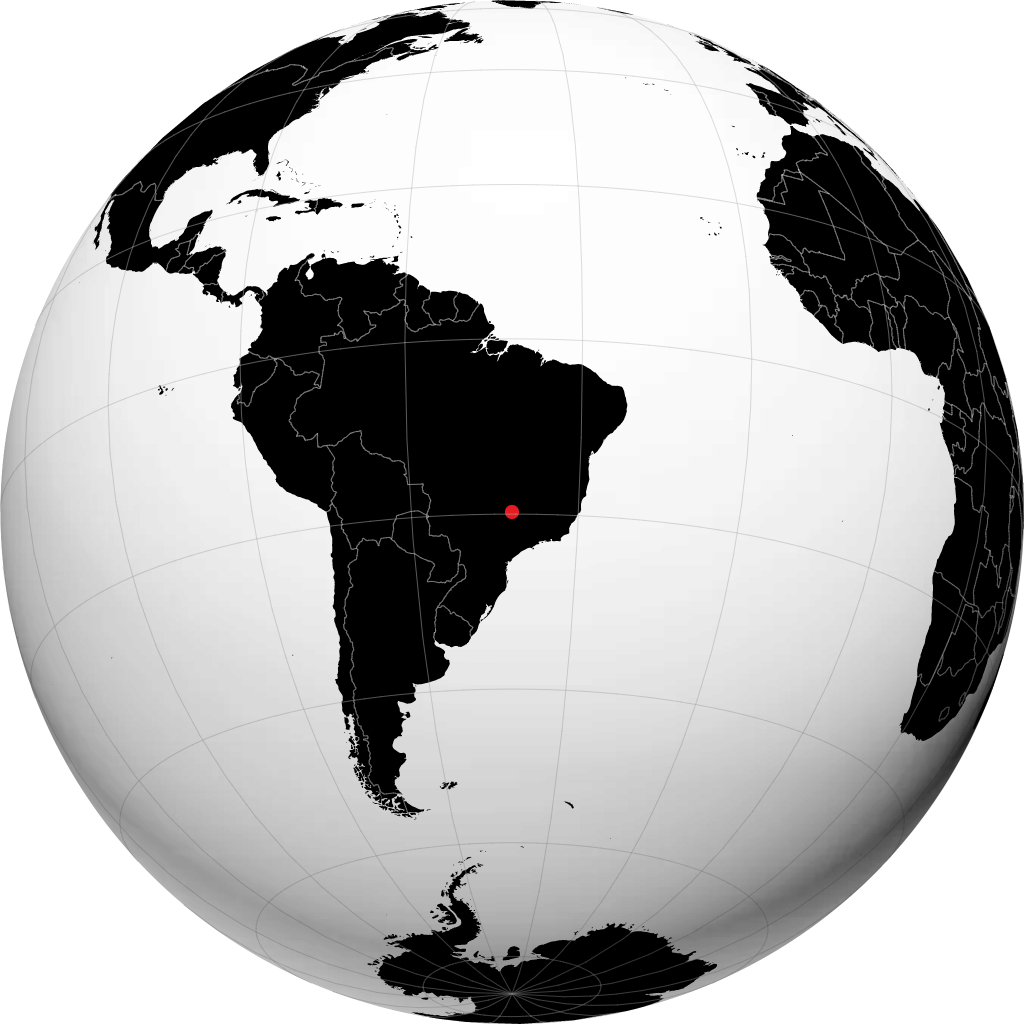 Uberaba no globo