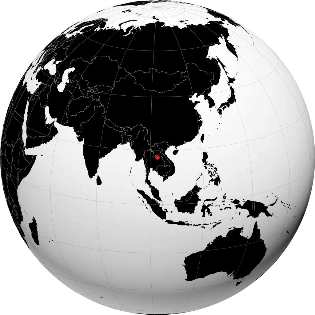 Udon Thani no globo