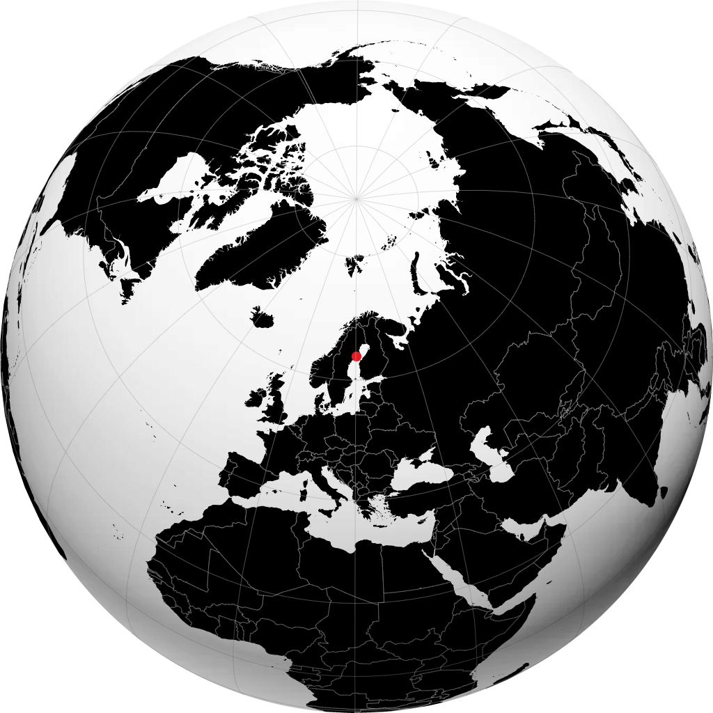 Umeå no globo