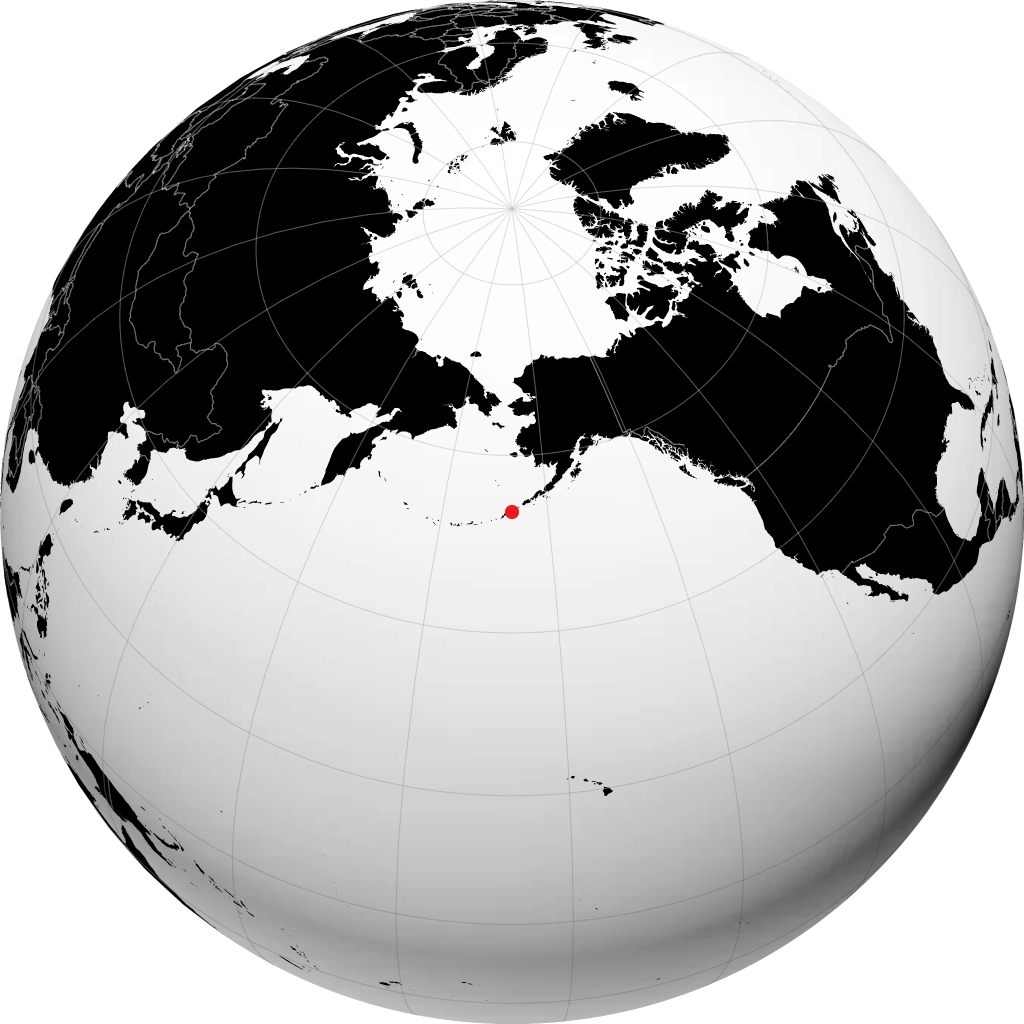 Unalaska no globo
