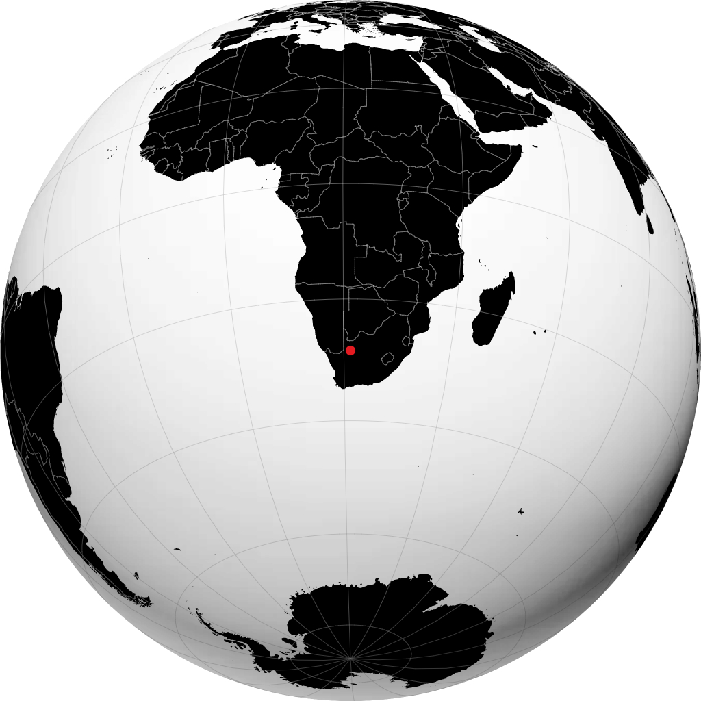 Upington no globo