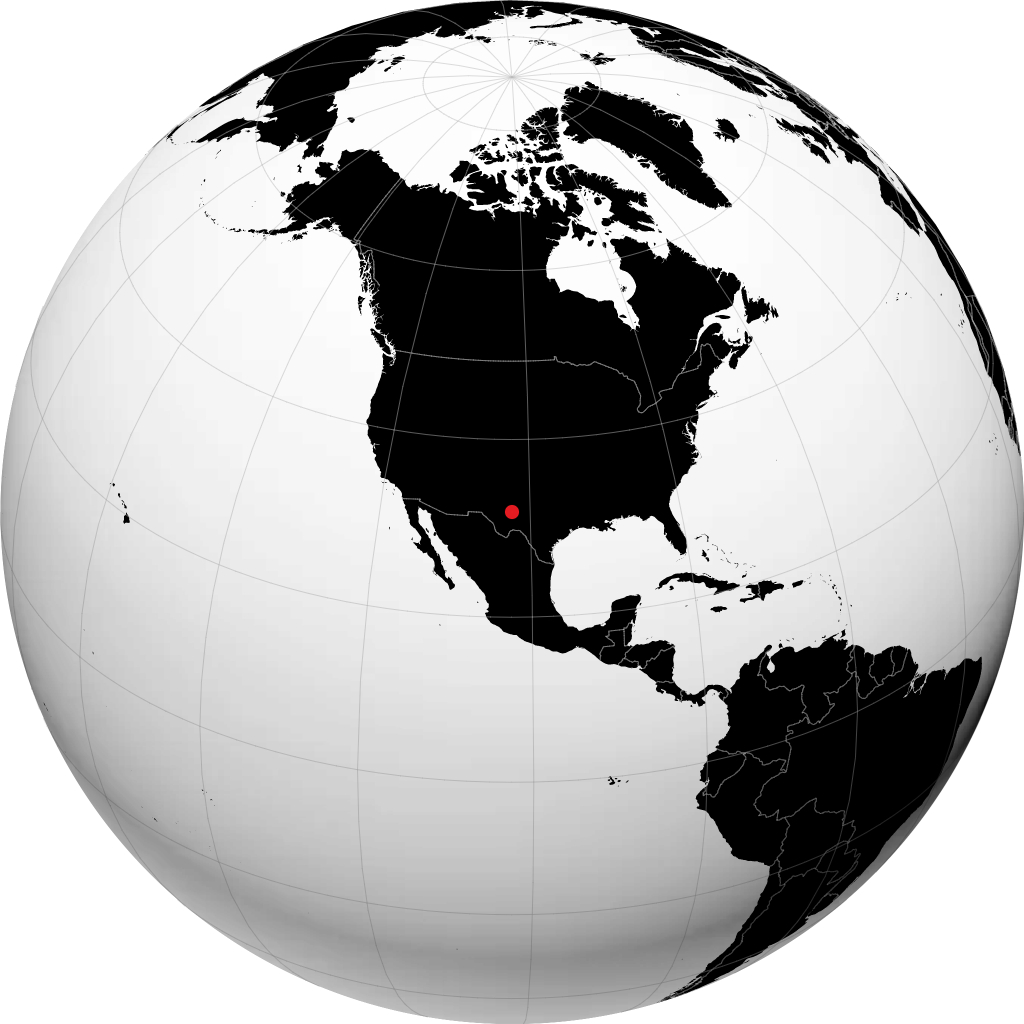 Odessa no globo