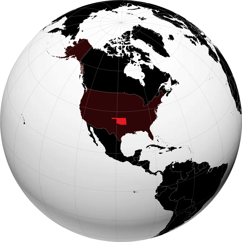 Oklahoma no globo