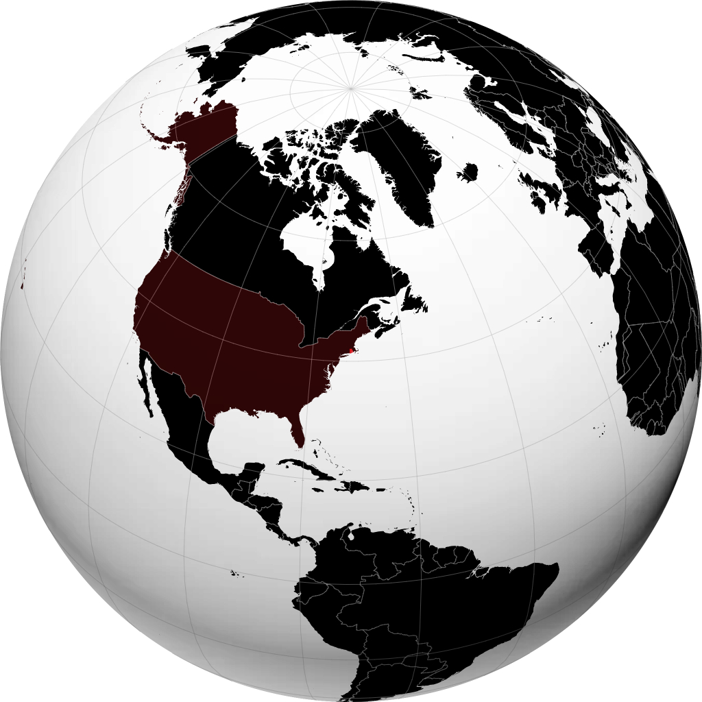 Rhode Island no globo