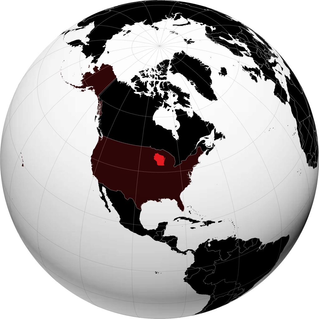 Wisconsin no globo