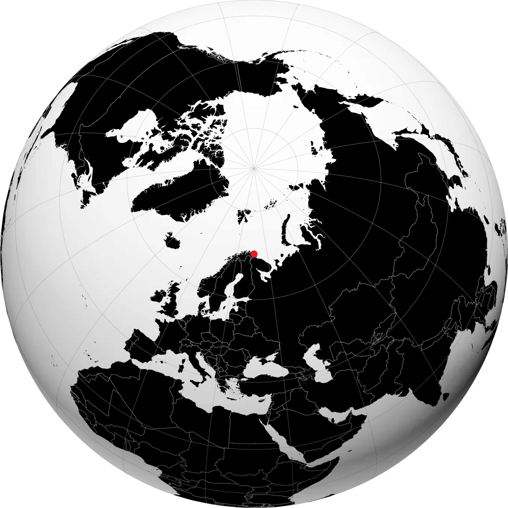 Vardø no globo