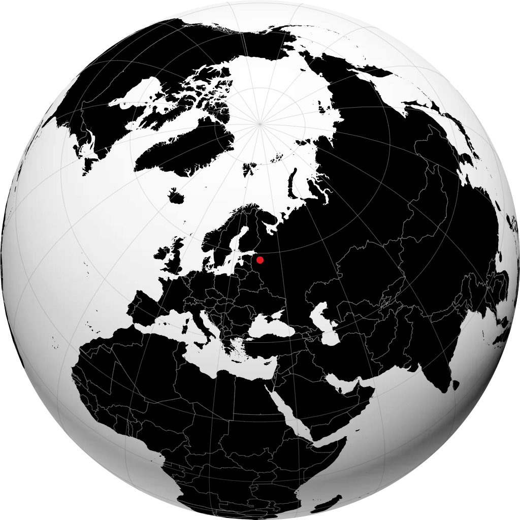 Veliky Nóvgorod no globo
